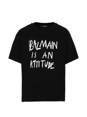 BALMAIN T-SHIRT/TOP