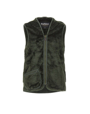 BARBOUR WARM PILE WAISTCOAT ZIP