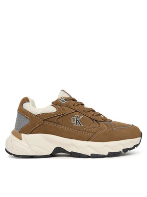 CALVIN KLEIN SNEAKER BASSA ALLACCIATA