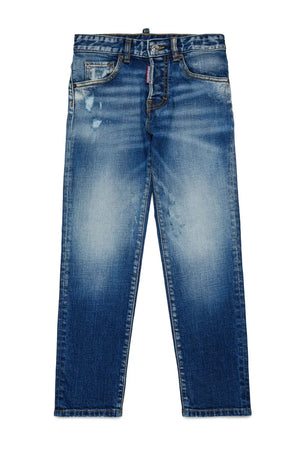 DSQUARED2 JUNIOR D2P438U STANISLAV JEAN PANTALONI