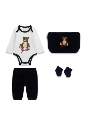 GUESS SET LS BODY + PANTS + SOCKS +