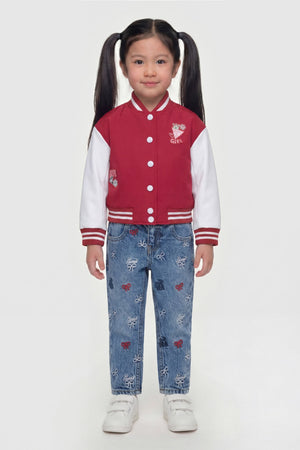 GUESS NYLON OVERSIZE PADDED LS BOMBE