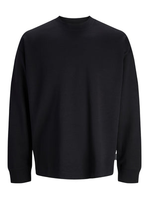JACK AND JONES JJEBARRON TEE LS O-NECK SN
