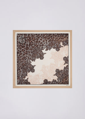 LIU JO ECS FOULARD MIX PRINT 90X90