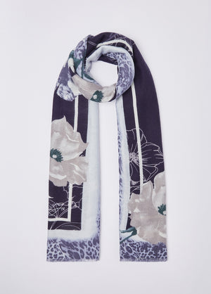 LIU JO ECS STOLA FLOWER MACULA 70X180