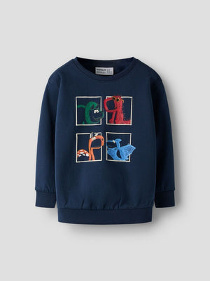 NAME.IT NMMLORENZO LS NREG SWEAT BRU BOX