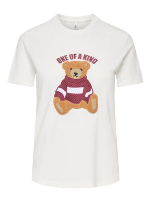 ONLY ONLTERESA REG S/S TEDDY TOP RS JRS