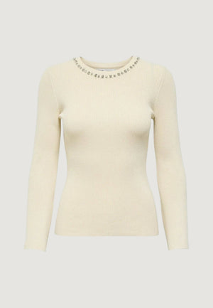 ONLY ONLNATASCHA LS BLING O-NECK CC KNT