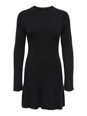 ONLY ONLMICHELLA LS O-NECK DRESS KNT NOOS