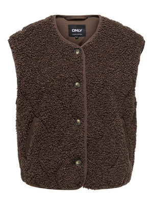 ONLY ONLINES TEDDY WAISTCOAT CC OTW