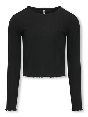 ONLY KIDS KOGNELLA L/S O-NECK TOP JRS NOOS