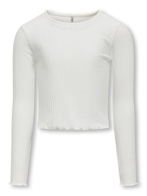 ONLY KIDS KOGNELLA L/S O-NECK TOP JRS NOOS