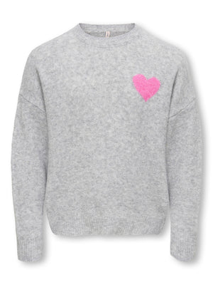 ONLY KIDS KOGABBY LOVE PULLOVER VD KNT