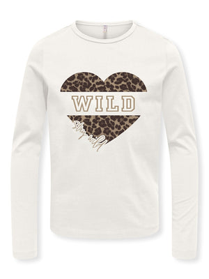 ONLY KIDS KOGSCARLETT LS RLX PRINTED TEE JRS