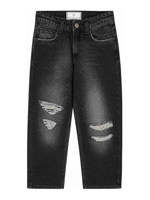 PHILIPP PLEIN JUNIOR DENIM PANTS BOY