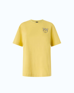 PINKO STREPITOSO T-SHIRT JERSEY RICA