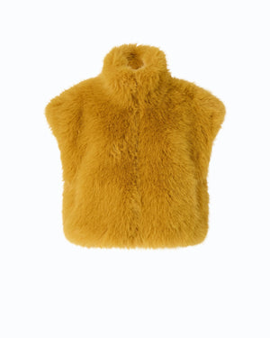 PINKO ELORO GILET ASPEN EFFETTO VOLP