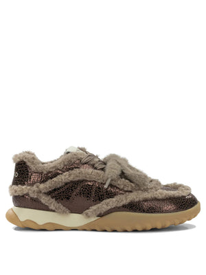 PINKO GEA 02 - SNEAKER CRACK/FUR
