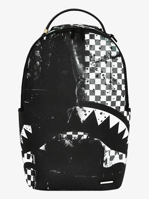 SPRAYGROUND PAINTED OVER CHECK BACKPACK