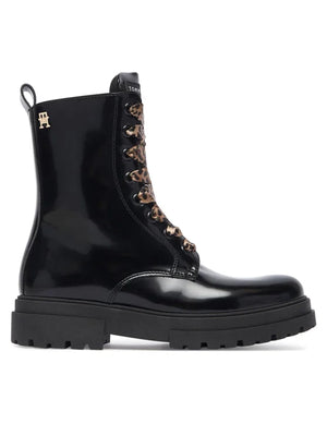 TOMMY HILFIGER TRONCHETTO ALLACCIATO