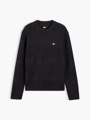 TOMMY JEANS TJM REG TEXTURED SWE