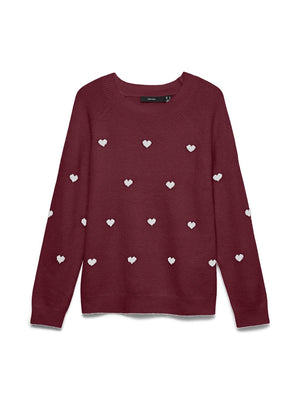 VERO MODA VMDOFFY INTARSIA LS O-NCK PULLOV GA NOOS