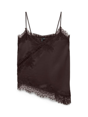 VERO MODA VMNOVI LACE SINGLET WVN NOOS