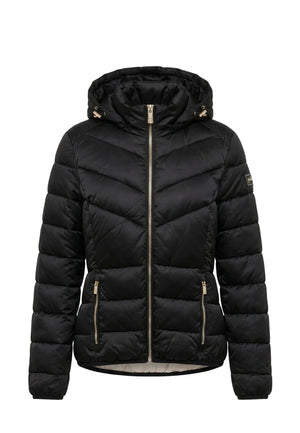 YES ZEE GIUBBINO DONNA TRAPUNTATO CON CAPPUCCIO STACCAB