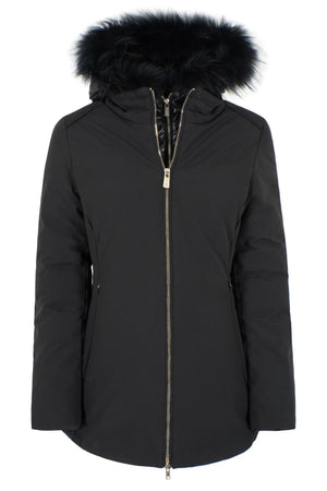 YES ZEE CAPPOTTO DONNA IN SOFTSHELL, FINTO GILET STAC.