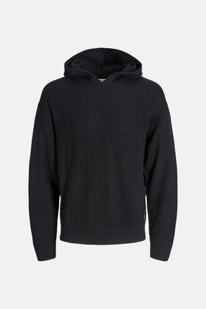 JACK AND JONES JJPANNEL KNIT HOODIE