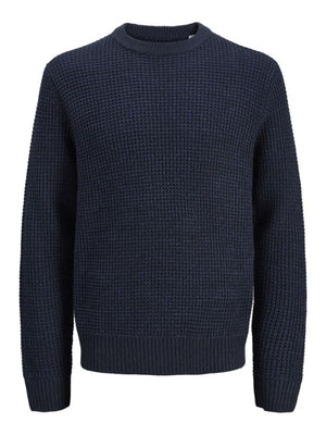 JACK AND JONES JJGLOBAL KNIT CREW NECK