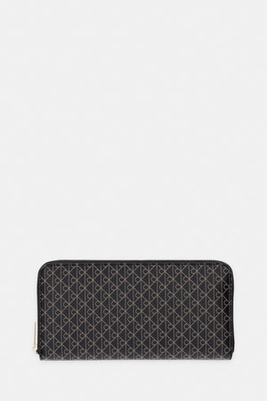 CALVIN KLEIN EMBLEM AOP LONG ZIP AROUND