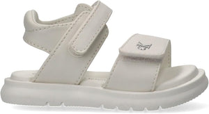 CALVIN KLEIN SANDALO VELCRO BIANCO