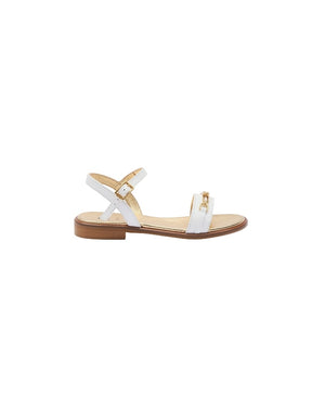 ELISABETTA FRANCHI La Mia Bambina SANDALO BIANCO AVORIO