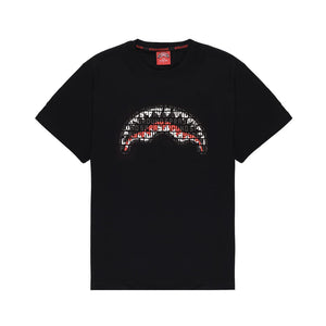 SPRAYGROUND INFINITY SHARK REGULAR T-SHIRTBLK