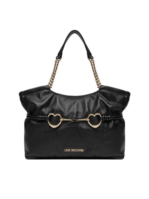 LOVE MOSCHINO BORSA PU SOFT NERO