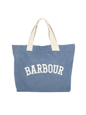 BARBOUR EMILY DENIM TOTE BAG