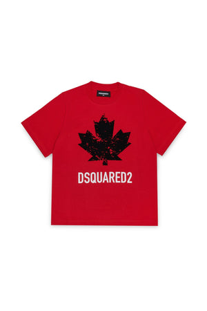 DSQUARED2 JUNIOR D2T1175U SLOUCH FIT T-SHIRT