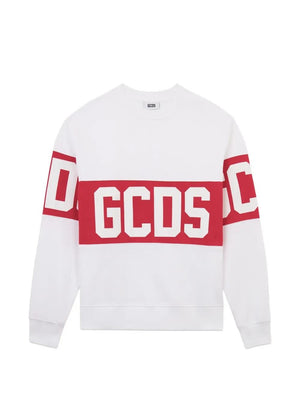 GCDS BAND LOGO CREW