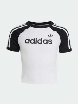 ADIDAS ORIGINALS 3S SL TEE WHITE/BLACK