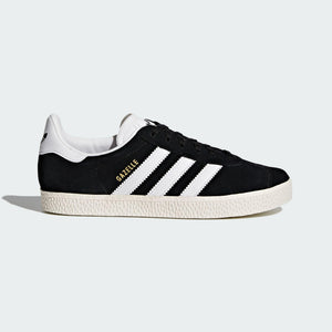 GAZELLE J CBLACK/FTWWHT/GOLDMT