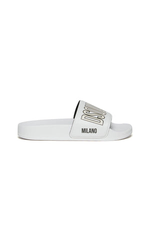 DSQUARED2 JUNIOR SANDALS DSQUARED2 KID SLIDE 12 SANDALS