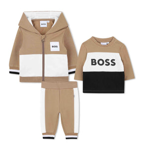 BOSS PANTALONE+CARDIGAN+CAMICIA DI