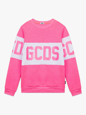 GCDS BAND LOGO CREW