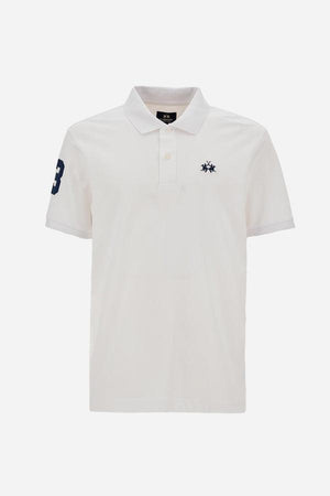 LA MARTINA MAN S/S POLO PIQUET STRETCH