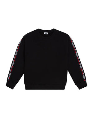 GCDS LOGO TAPE CREWNECK