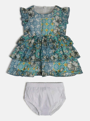 CHIFFON SL DRESS+PANTIES SET