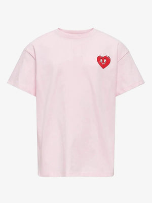 ONLY KIDS KOGEROS LIFE S/S LOOSE PRINT TOP JRS