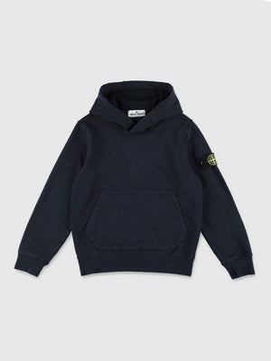 STONE ISLAND JUNIOR HOODIE SWEATER
