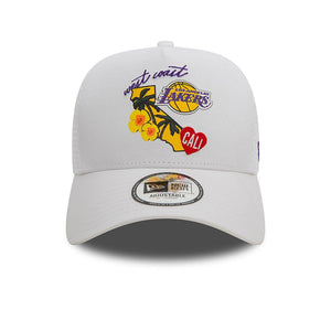NEW ERA NBA TEAM LOGO TRUCKER LOSLAK WHI